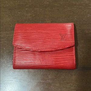 Pre-loved Epi LV card holder